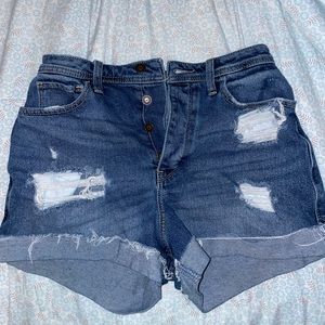 Worn/Used Jean Shorts
